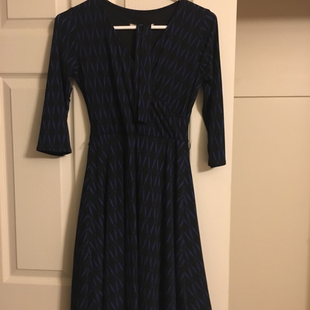 41 Hawthorn faux wrap dress